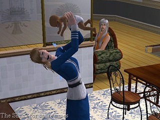 Sims2  Vomiting Baby
